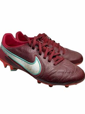 Nike Tiempo Legend 9 Elite FG Team Red Mystic Hibiscus Men's Soccer Cleat